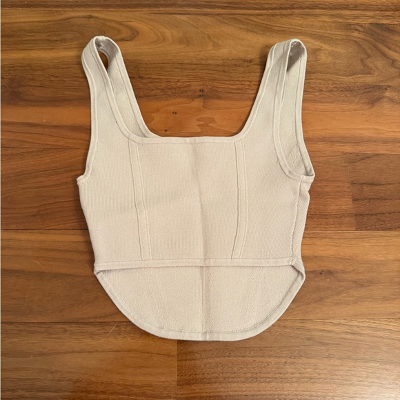 Sculpt Knit Bustier Tank - Picture 3 of 4